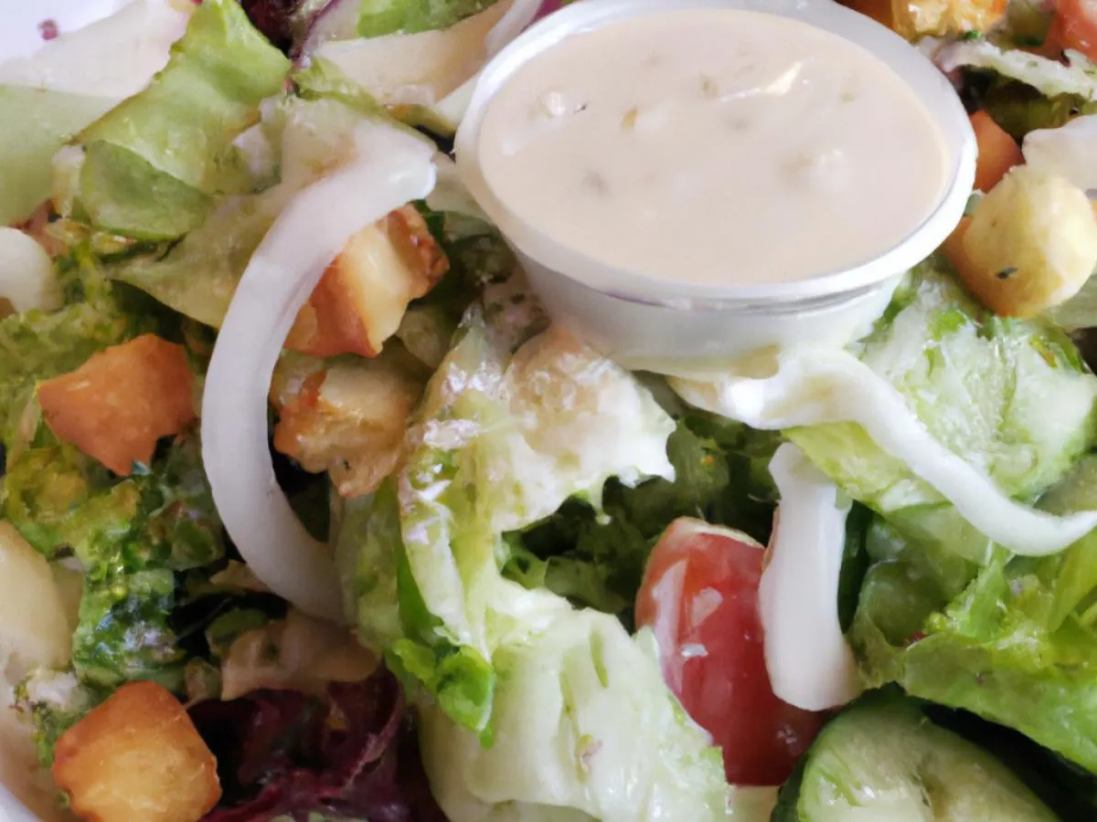 Garden Salad with Bread and Chocolate Chip Cookie