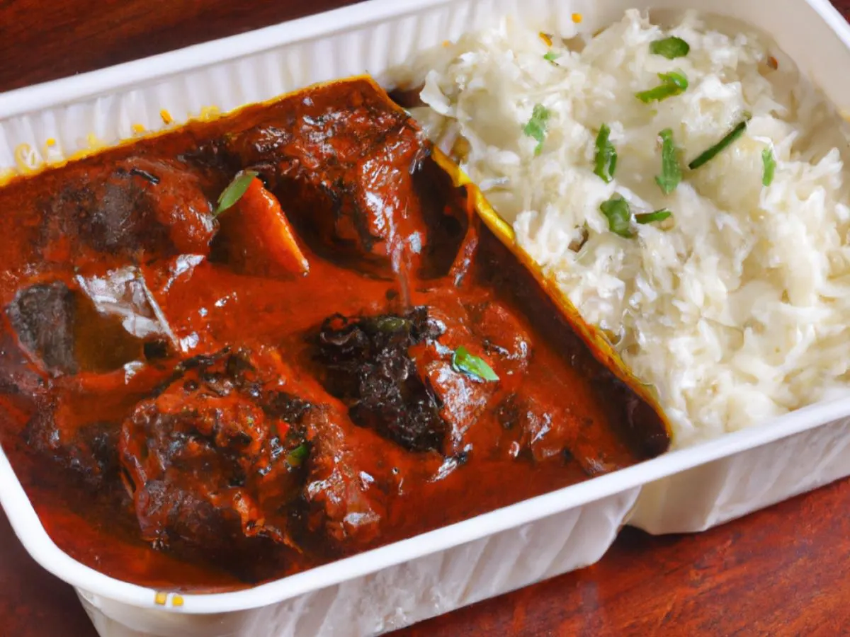 Goat Vindaloo Box Goat Vindaloo Box