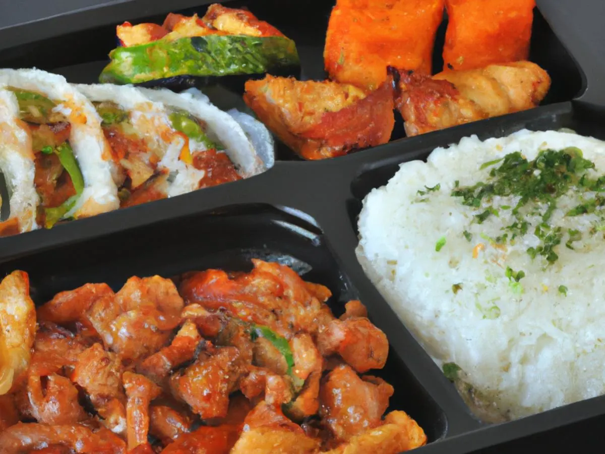 Spicy Pork Bento