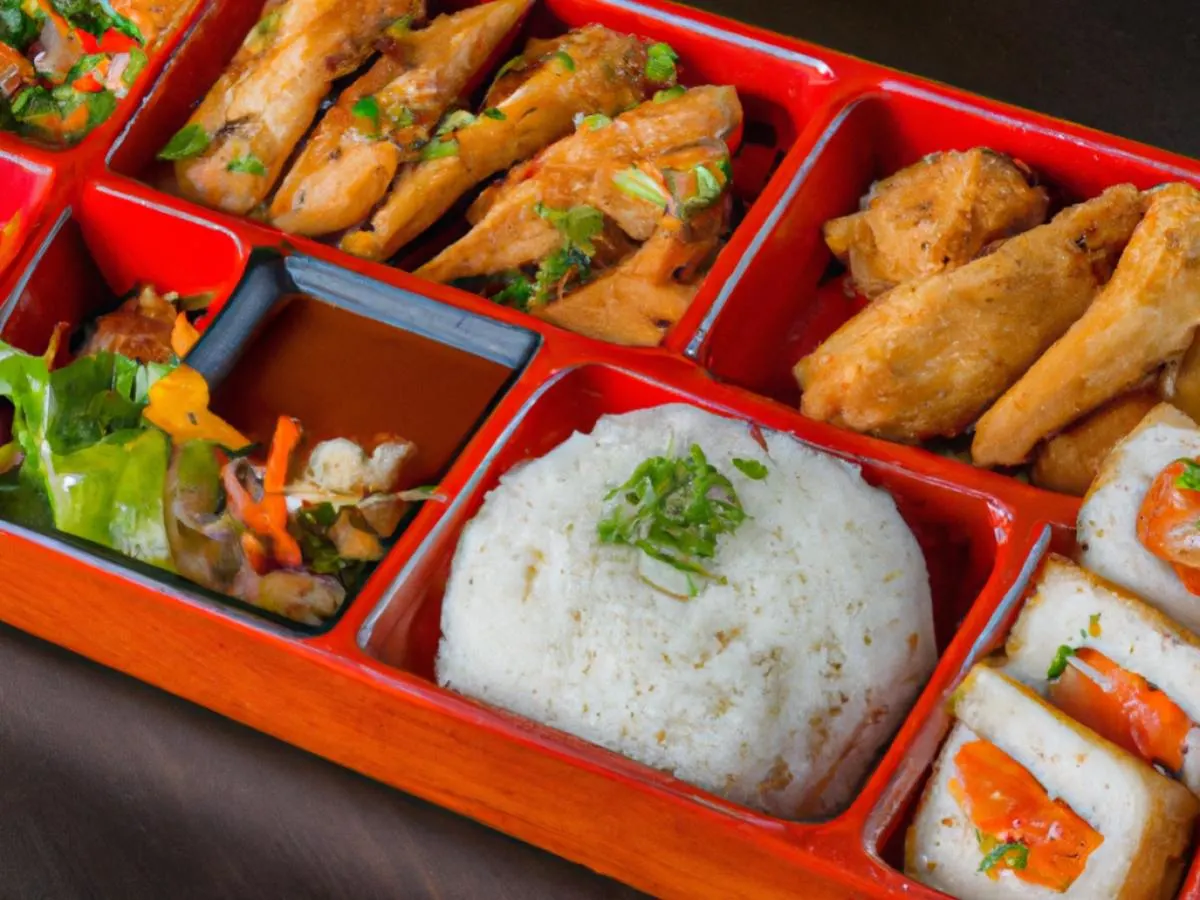 Spicy Chicken Bento