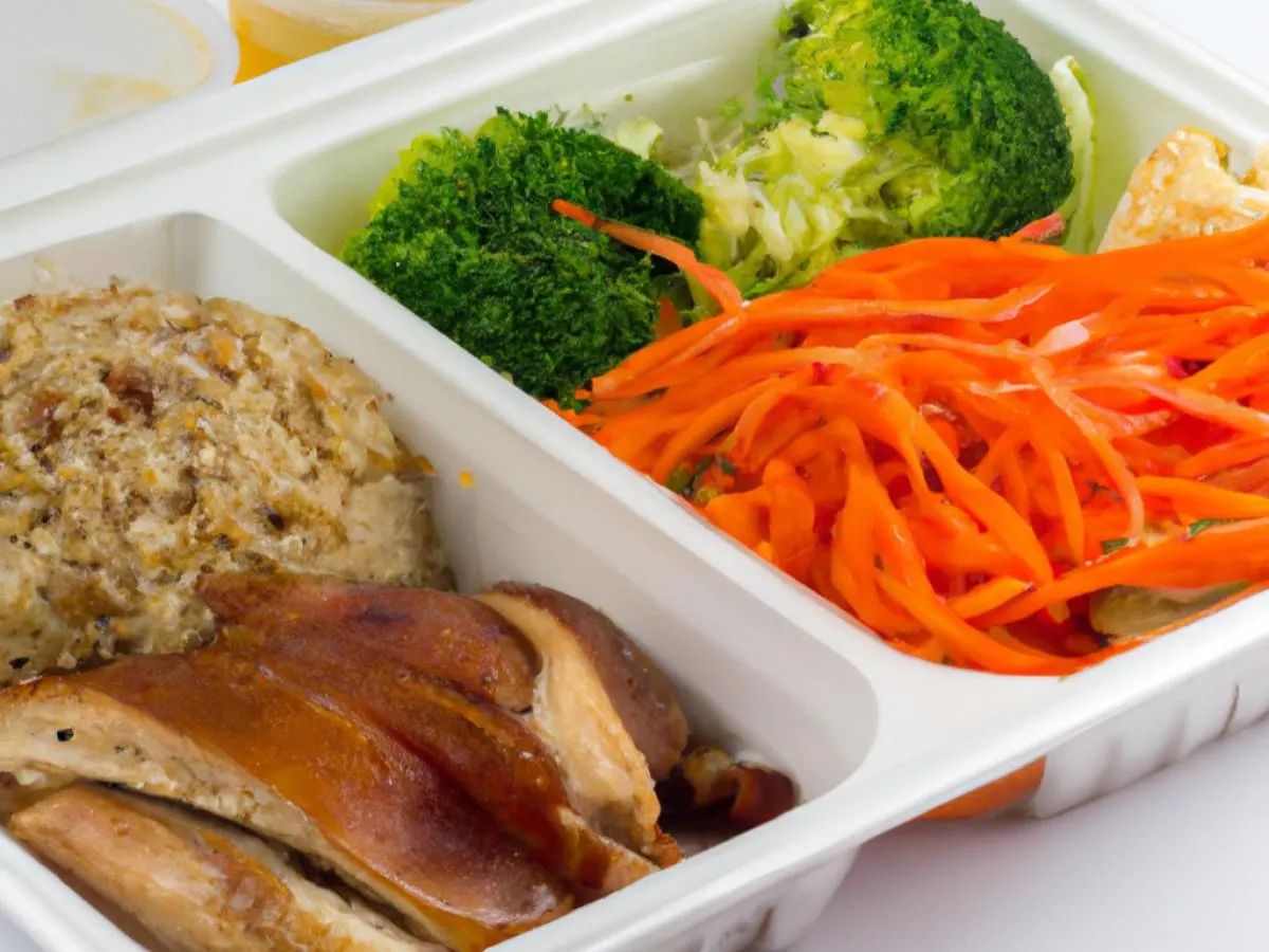 Chicken Lechon with Adobo Fried Rice and Sauteed Vegetables Chicken Lechon with Adobo Fried Rice and Sauteed Vegetables