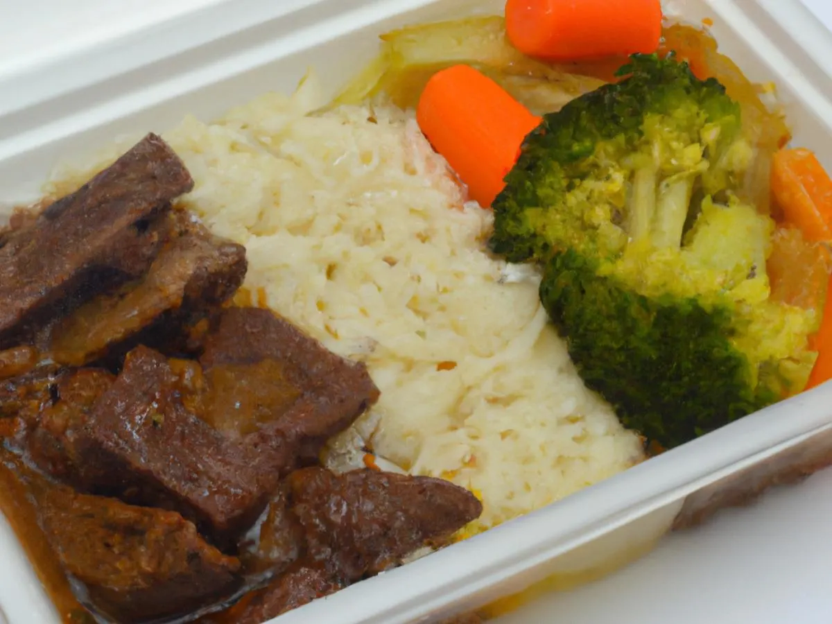 Beef Pares with Jasmine Rice and Sauteed Vegetables Beef Pares with Jasmine Rice and Sauteed Vegetables