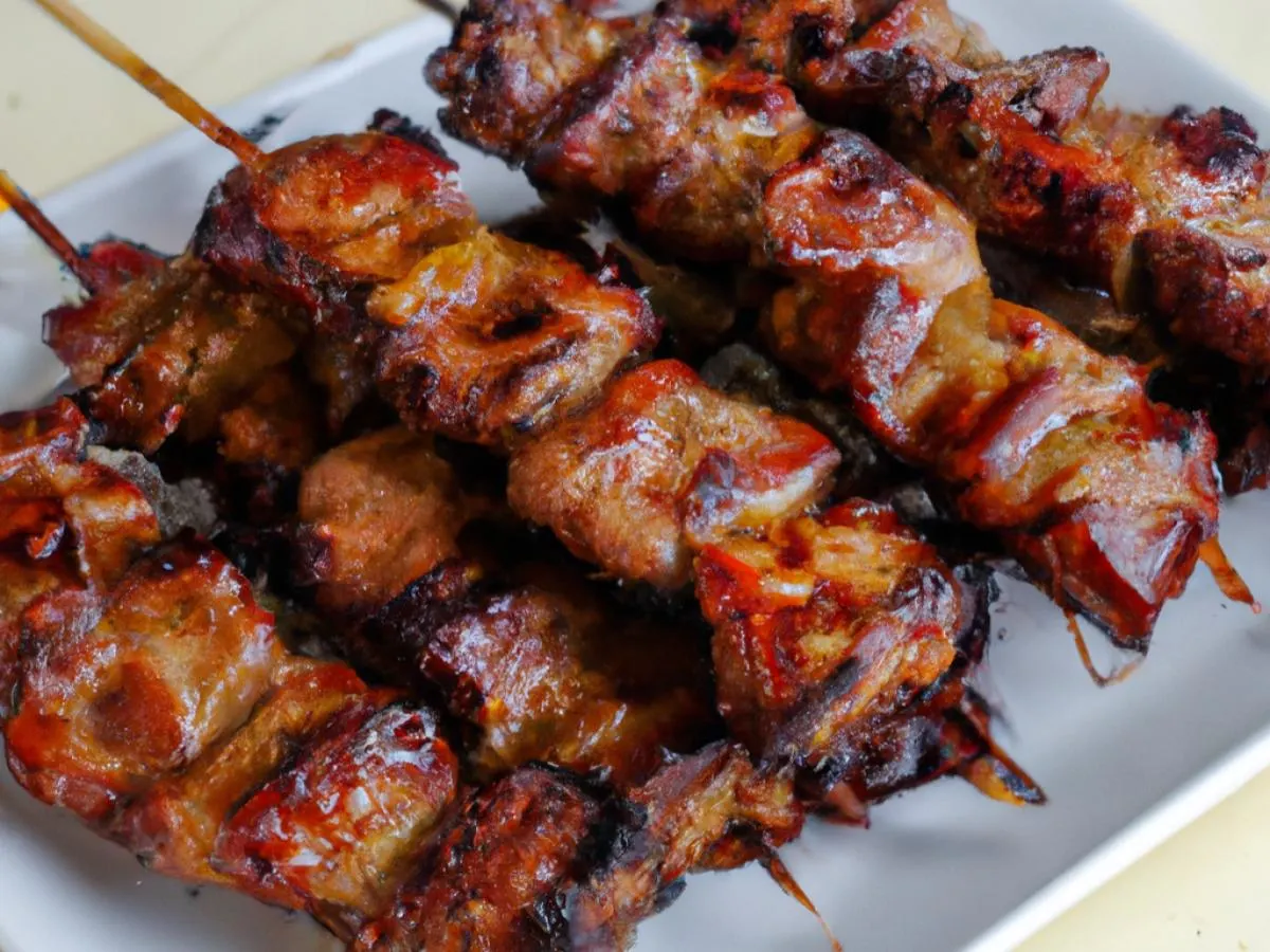 Pork Filipino BBQ Skewers Pork Filipino BBQ Skewers