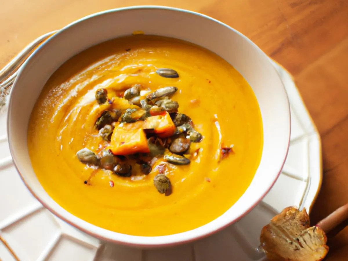 Butternut squash soup