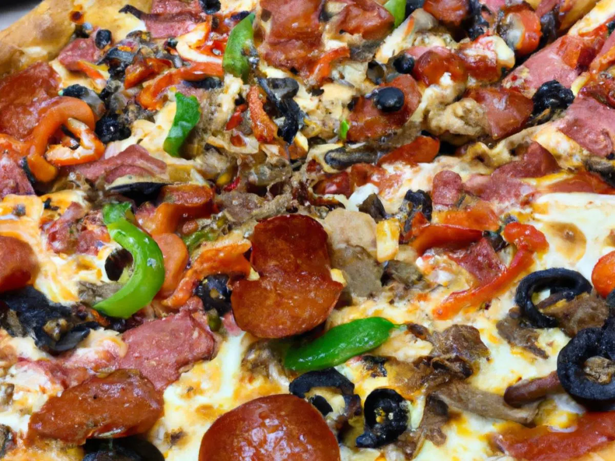 10" Deluxe Pizza