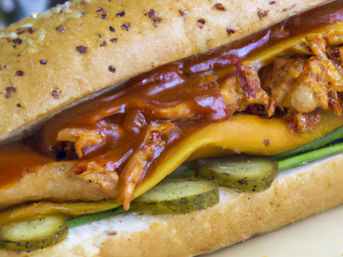 Regular BBQ Chipotle Chicken Sub on Whole Grain Wheat Bread Regular BBQ Chipotle Chicken Sub on Whole Grain Wheat Bread