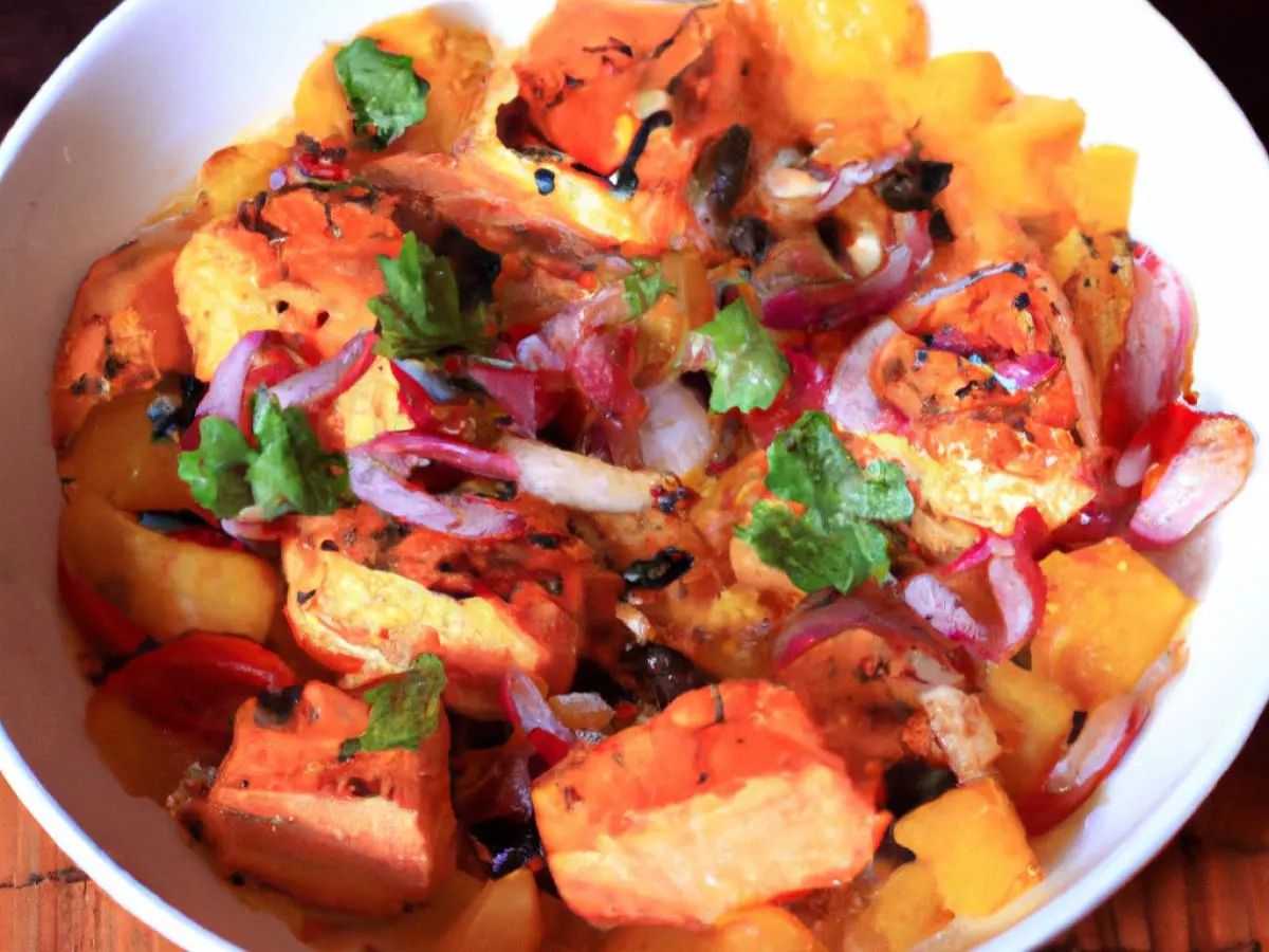 Pumpkin Salmon Curry Pumpkin Salmon Curry