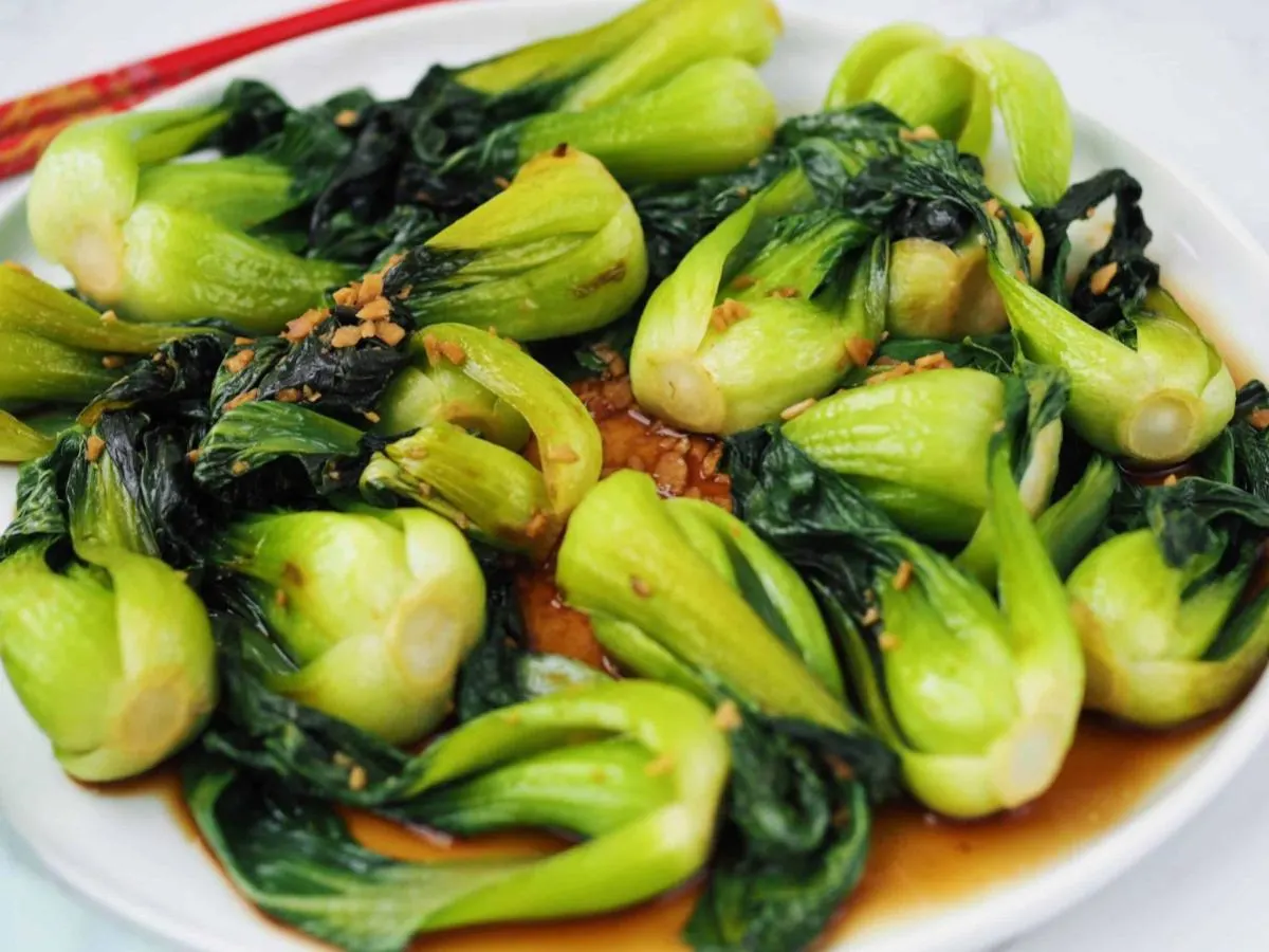 Steamed Baby Bok Choy Steamed Baby Bok Choy