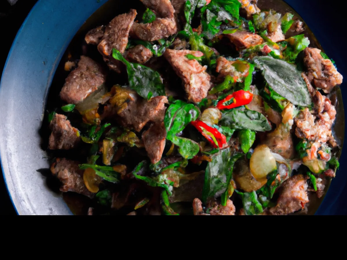 Thai Basil Pork Loin Thai Basil Pork Loin