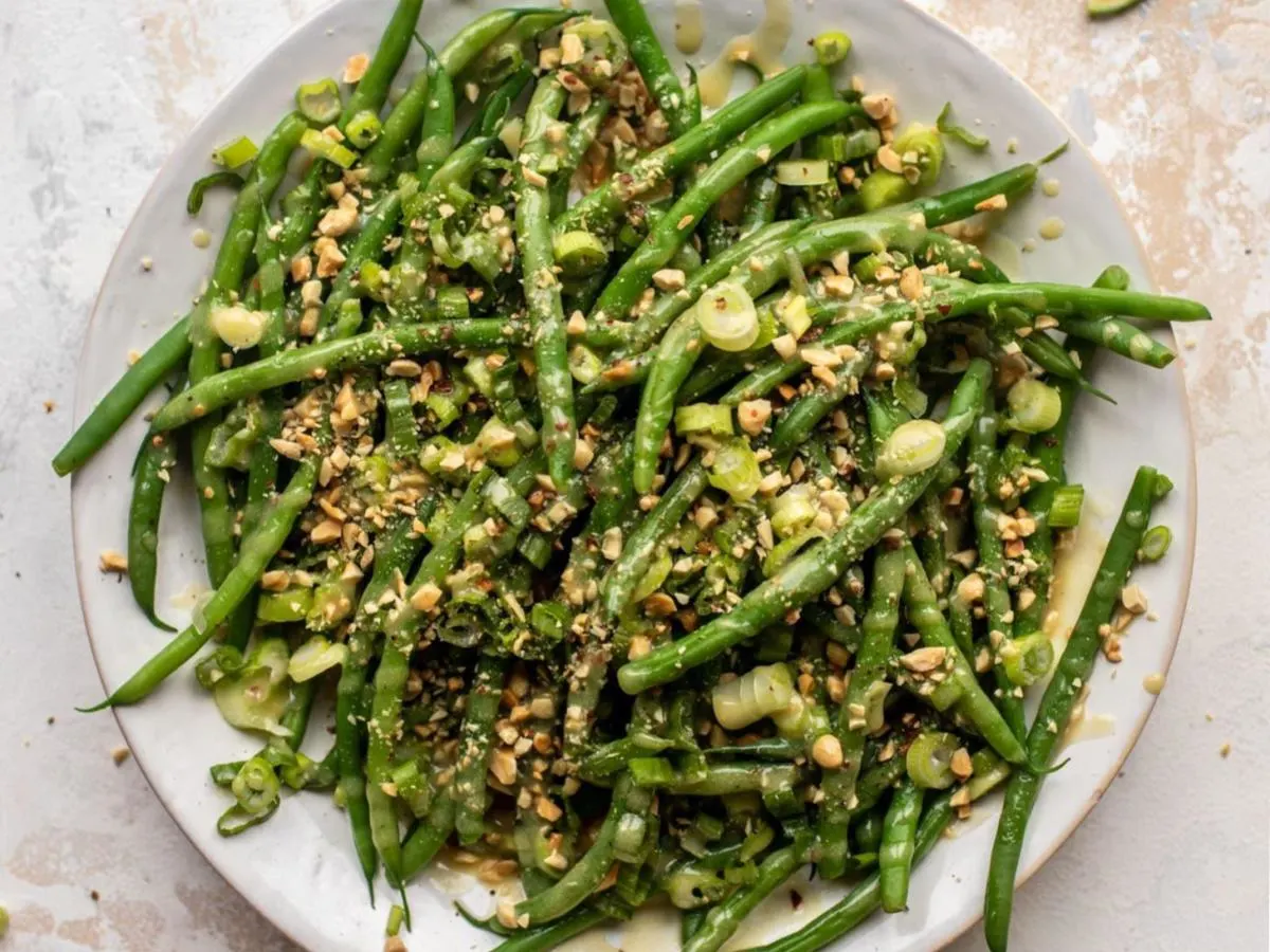 Gluten-Free Greens Beans w/ Peanut Gluten-Free Greens Beans w/ Peanut