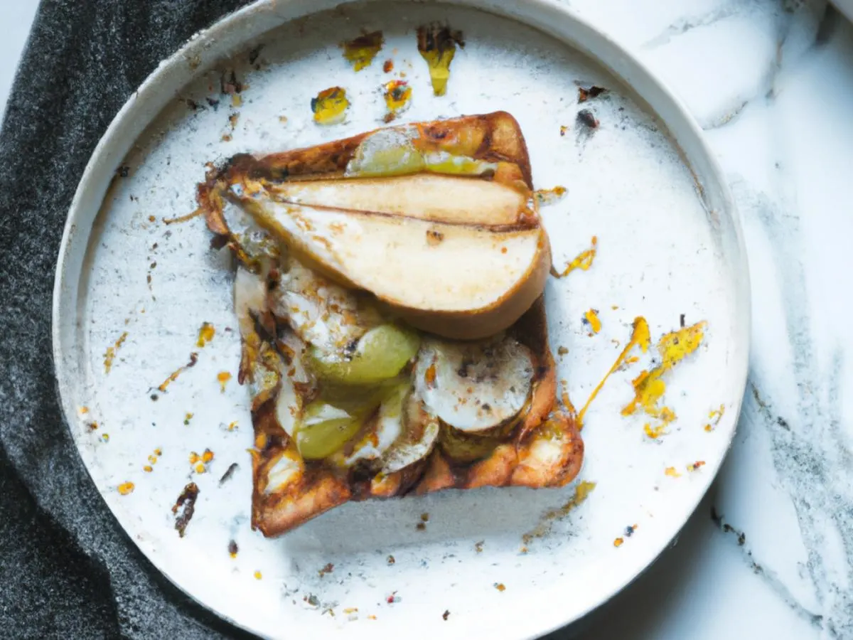 Pear, Ricotta and Honey Toast Pear, Ricotta and Honey Toast