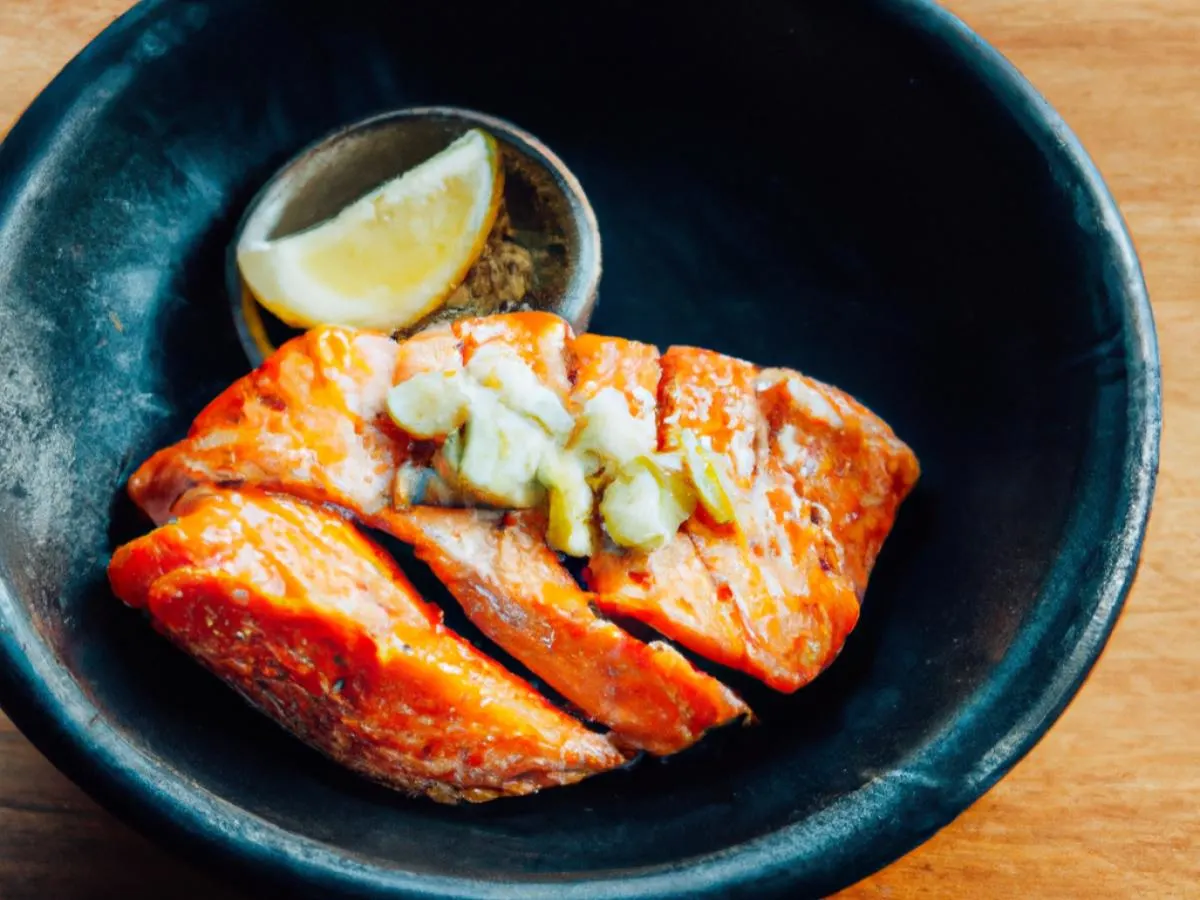 Baked Salmon (slices) Baked Salmon (slices)