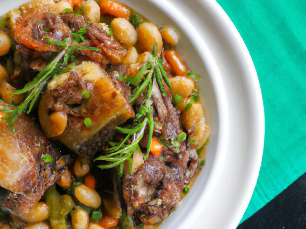 Home Run Braised Oxtail & Beans Home Run Braised Oxtail & Beans