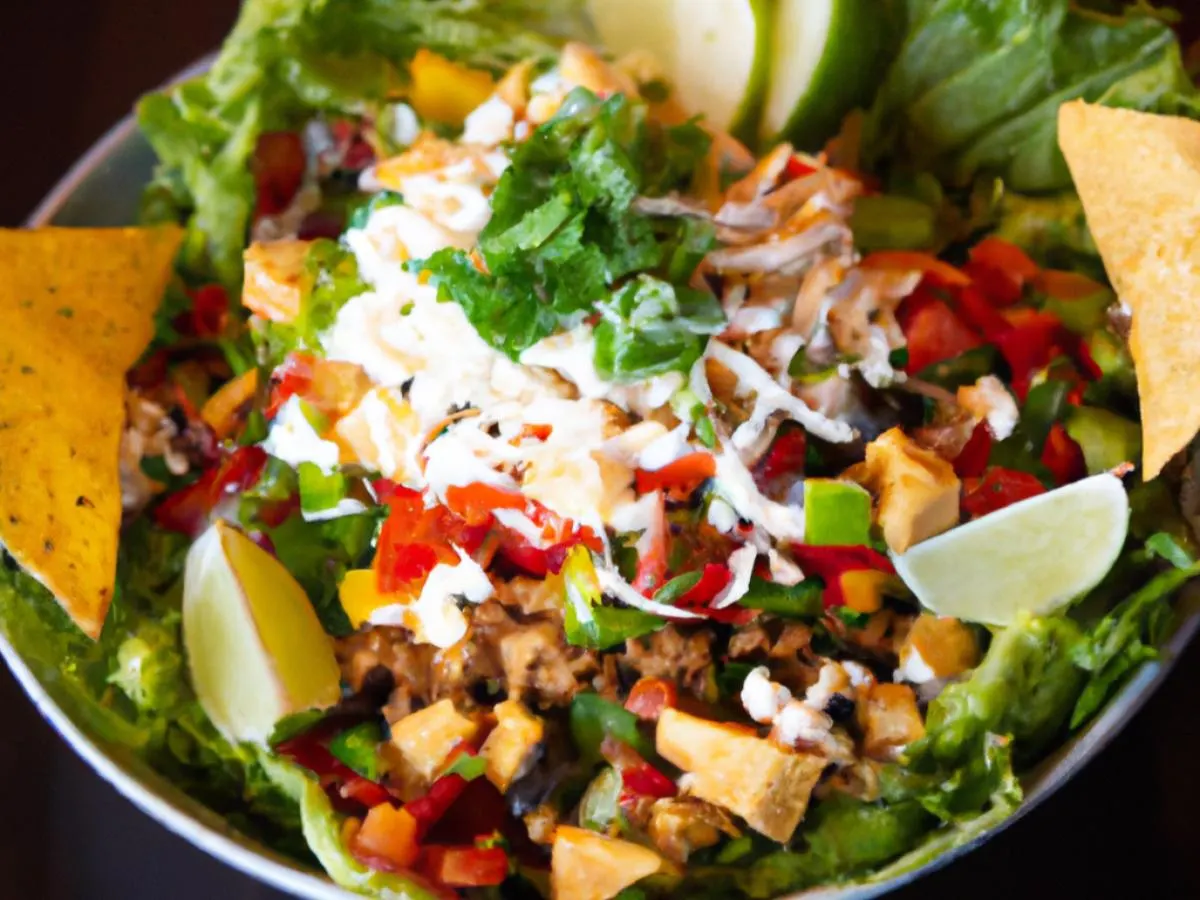 Veggie Taco Salad (Supreme) Veggie Taco Salad (Supreme)