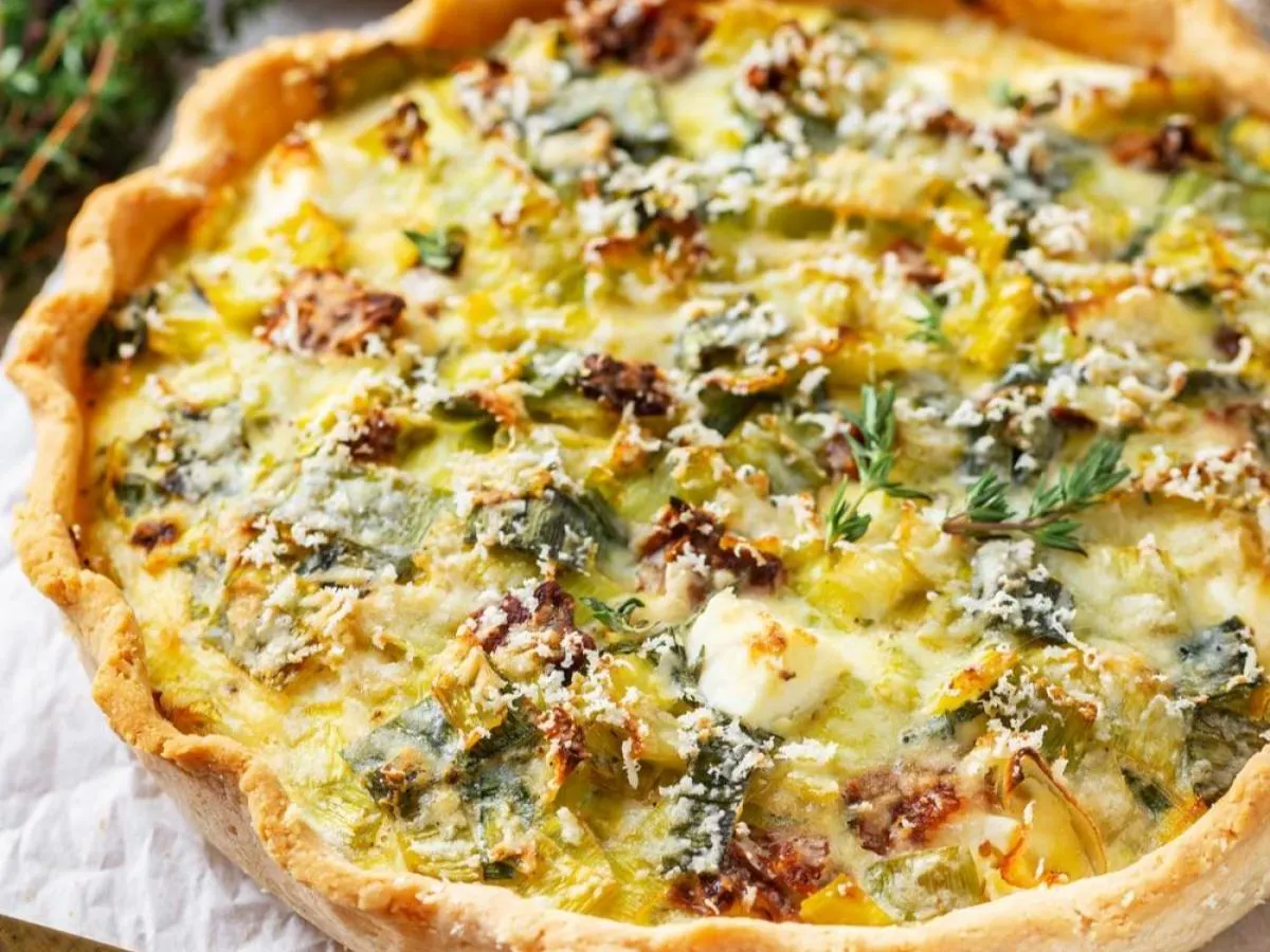 Quiche Seasonal Vegetarian