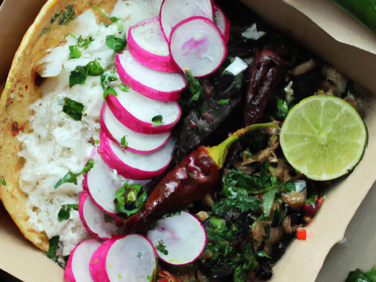 Vegan Rajas (Corn) Tacos Box Vegan Rajas (Corn) Tacos Box