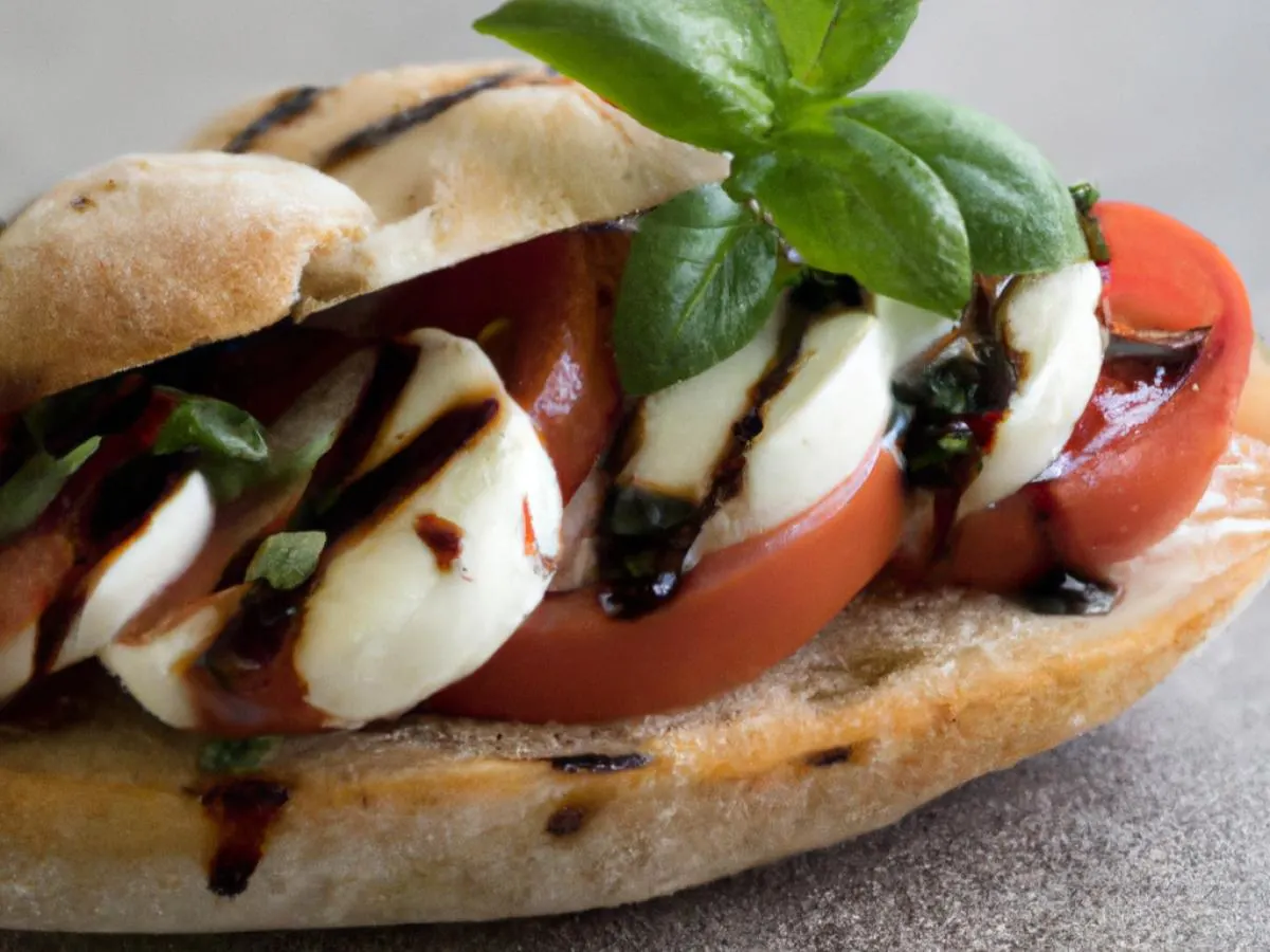 Tomato Caprese Sandwich Tomato Caprese Sandwich