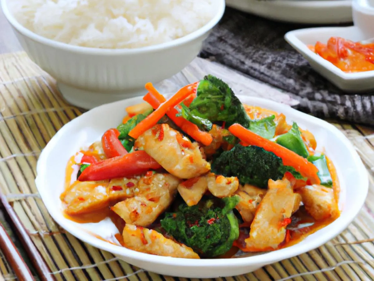 Vegetable Delight with Chicken [16 oz]