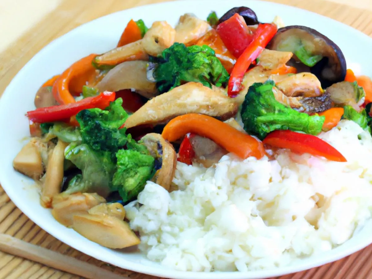 Vegetable Delight with Chicken [18 oz]