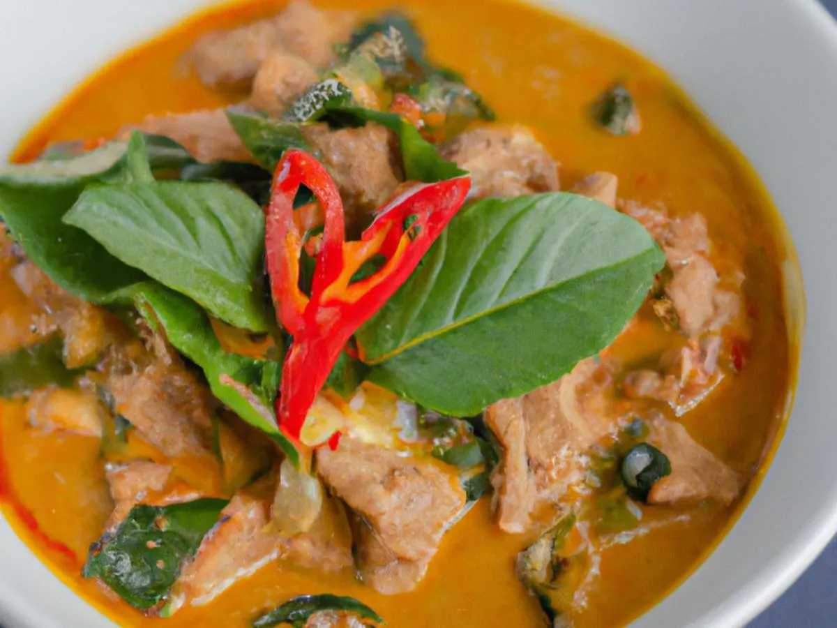 Panang Curry with Pork [18 oz]