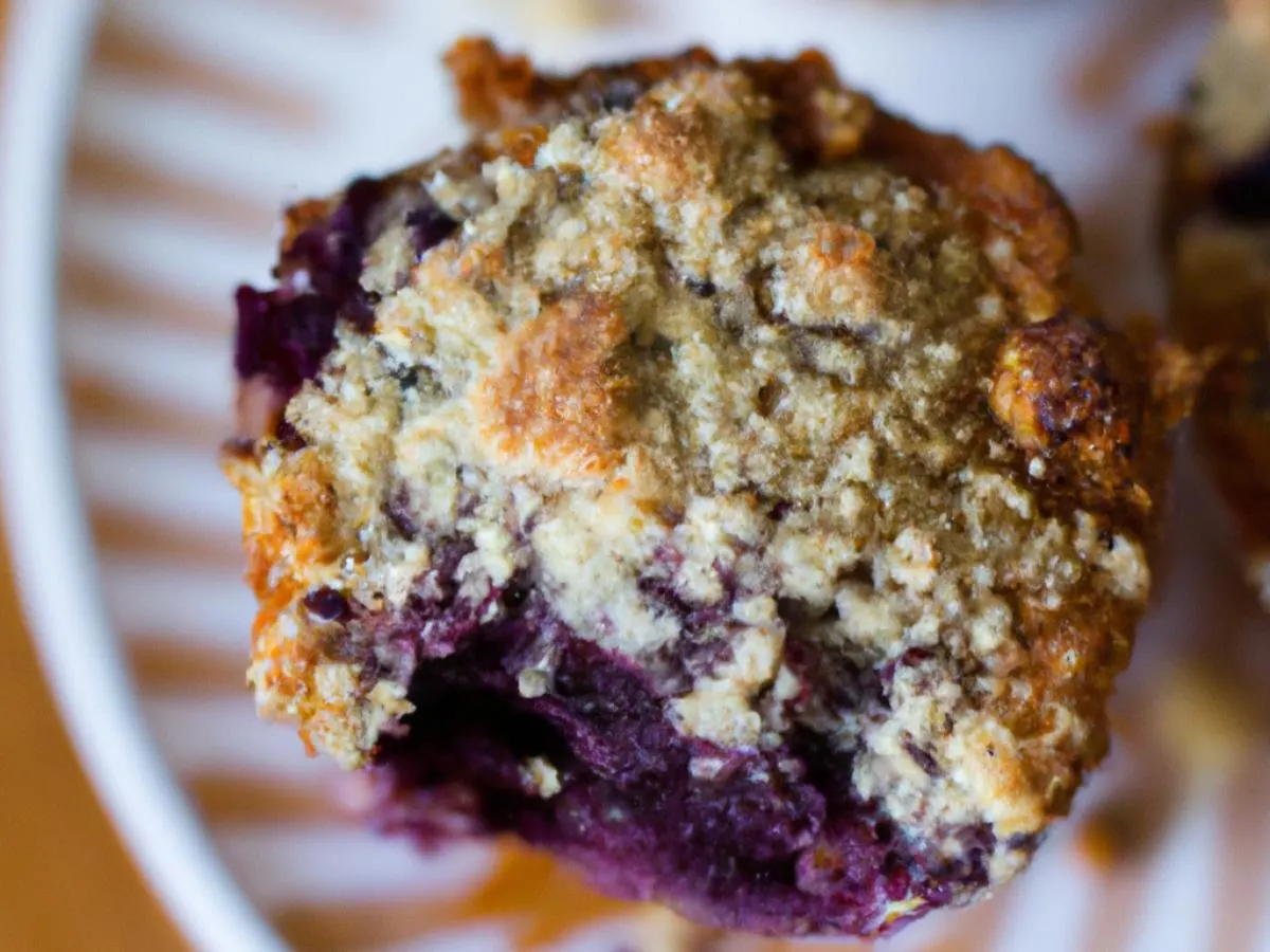 Vegan Wild Blueberry Muffin Vegan Wild Blueberry Muffin