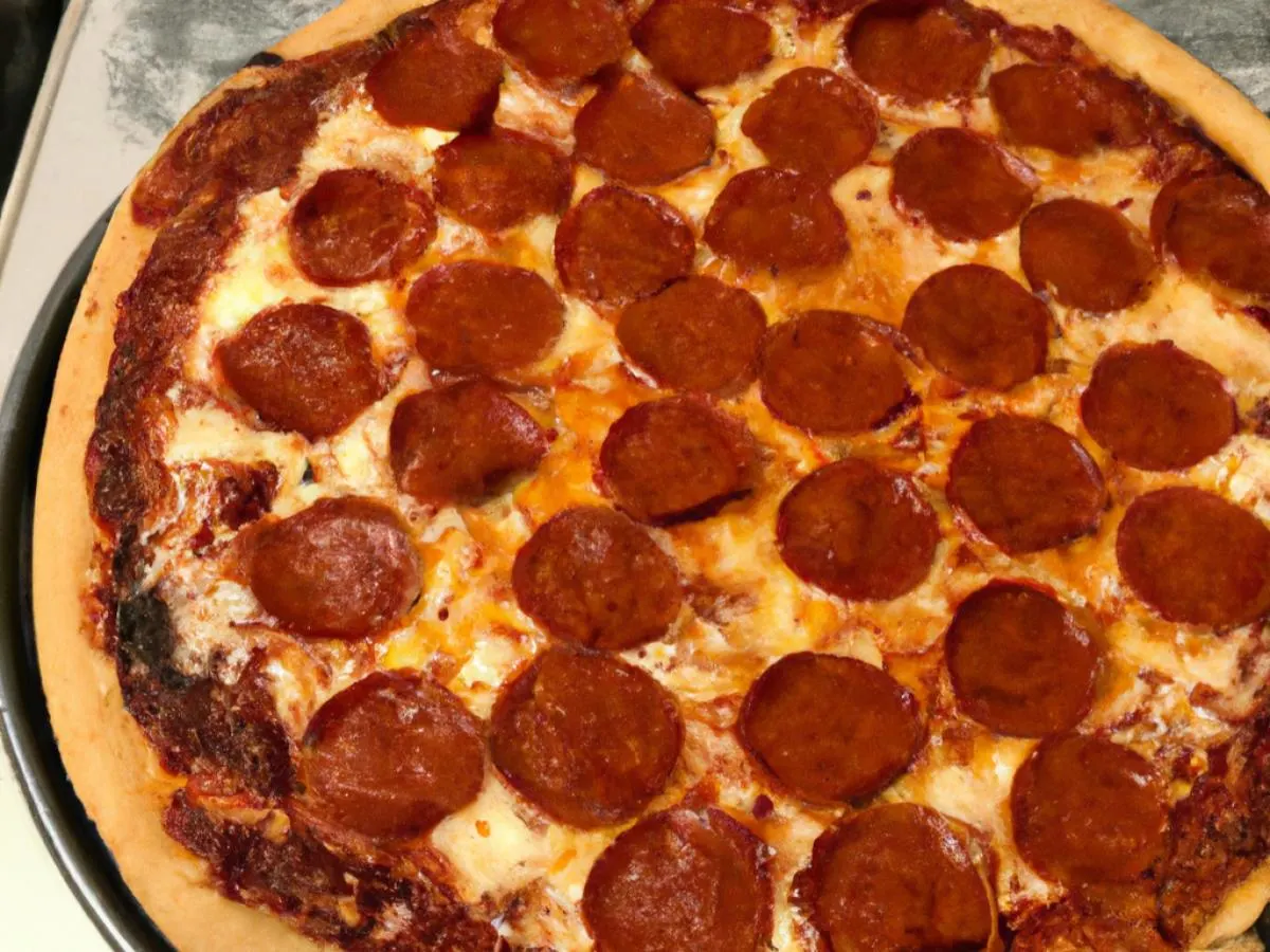 Medium Gluten & Dairy-Free Pepperoni Pizza Medium Gluten & Dairy-Free Pepperoni Pizza
