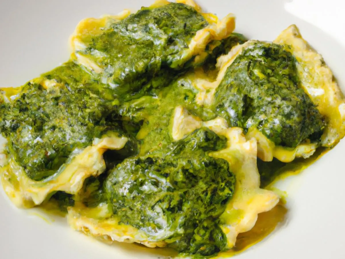 Cheese Ravioli with Pesto Sauce Cheese Ravioli with Pesto Sauce