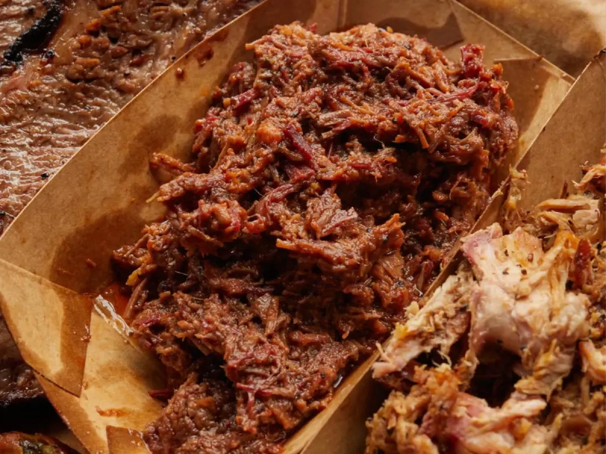 Chopped Brisket with Sauce Chopped Brisket with Sauce