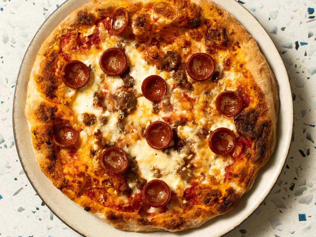 Personal Pepperoni & Sausage Pizza Personal Pepperoni & Sausage Pizza