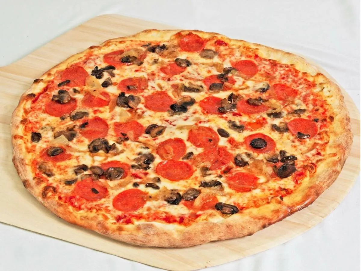 Personal Pepperoni & Mushrooms Pizza Personal Pepperoni & Mushrooms Pizza