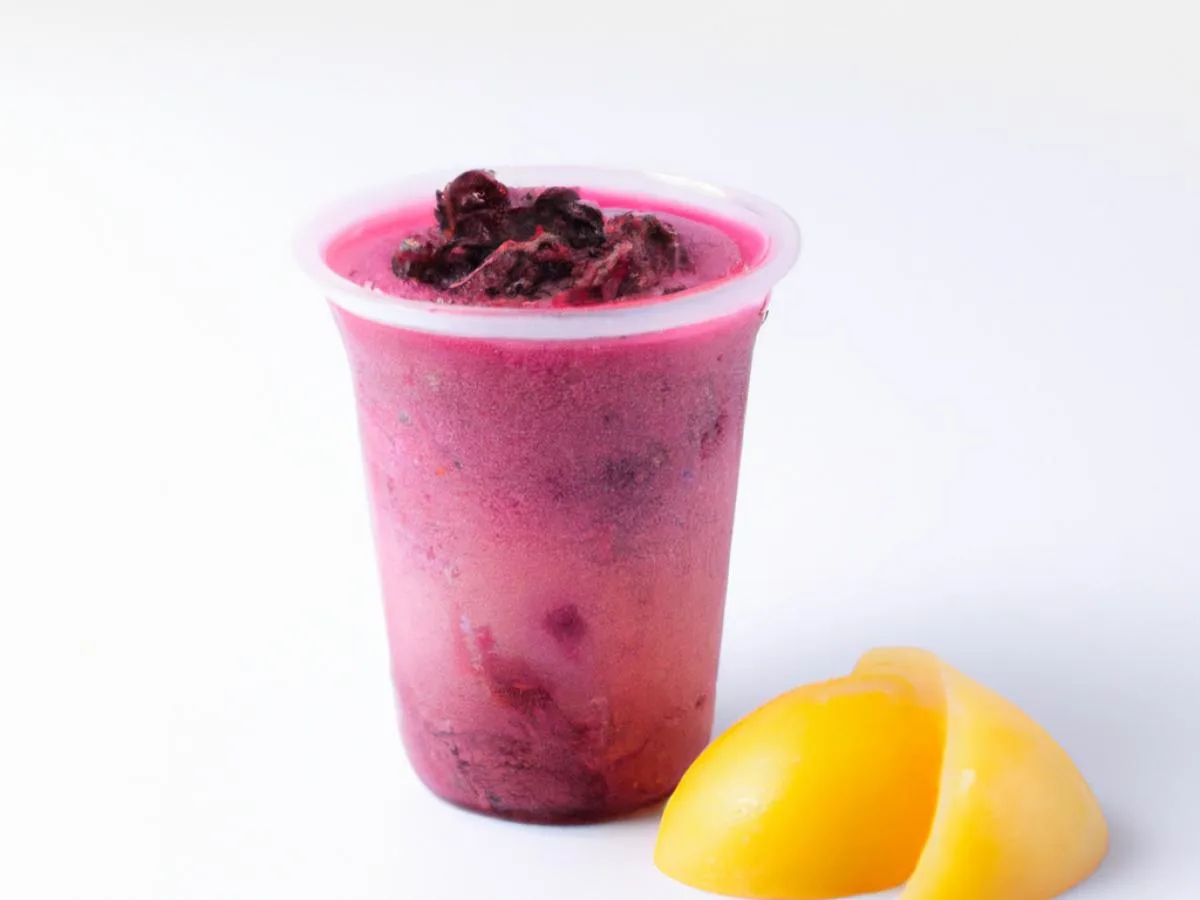 Peach Acai with Crystal Boba [Full Sweet]