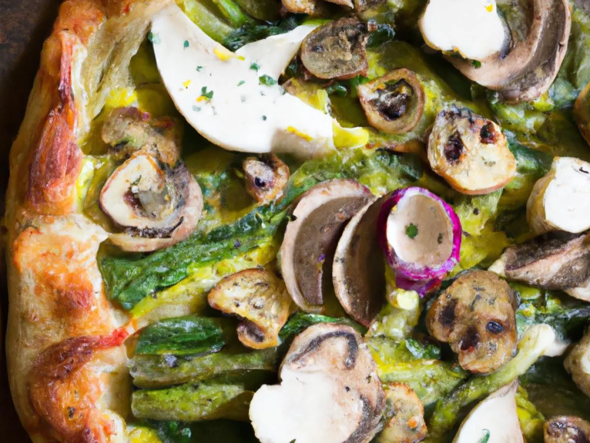 Large Gourmet Veggie Pizza (Vegetarian)