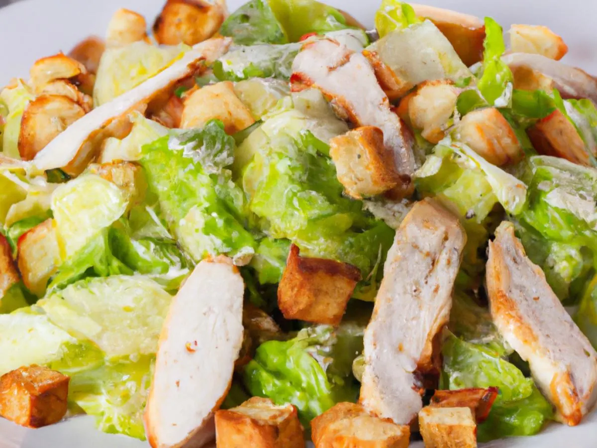 Caesar Salad with Grilled Chicken