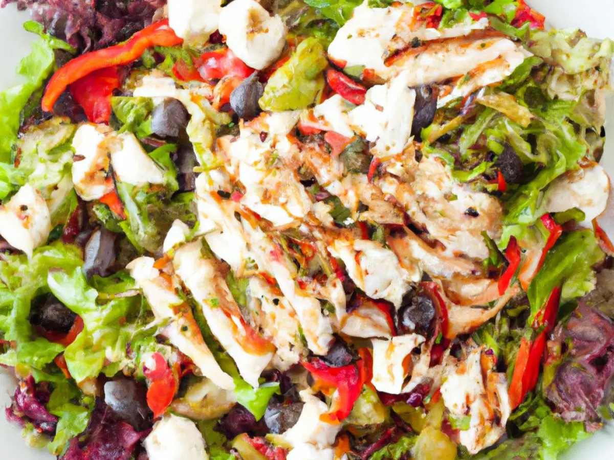 GS Italian Grilled Chicken Salad GS Italian Grilled Chicken Salad