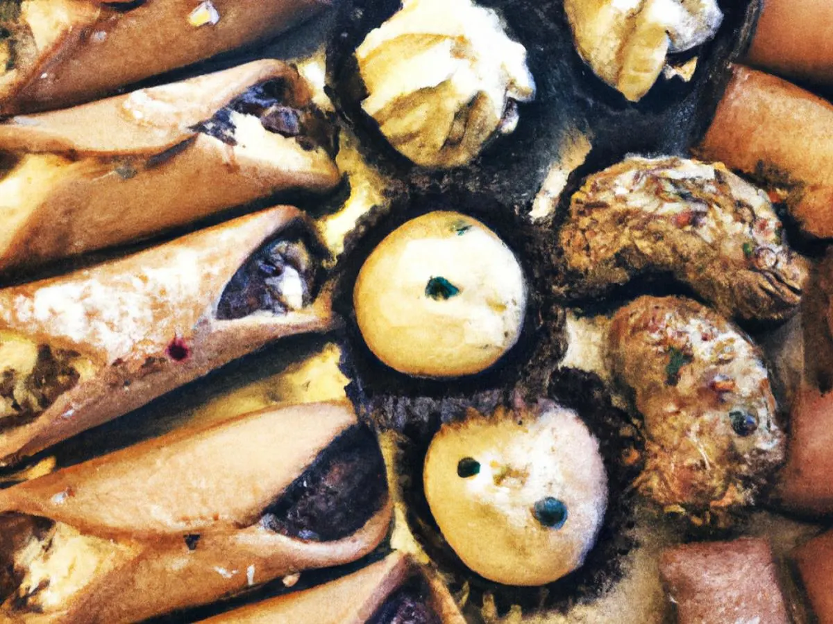 Assorted Cookies and Cannolis Assorted Cookies and Cannolis
