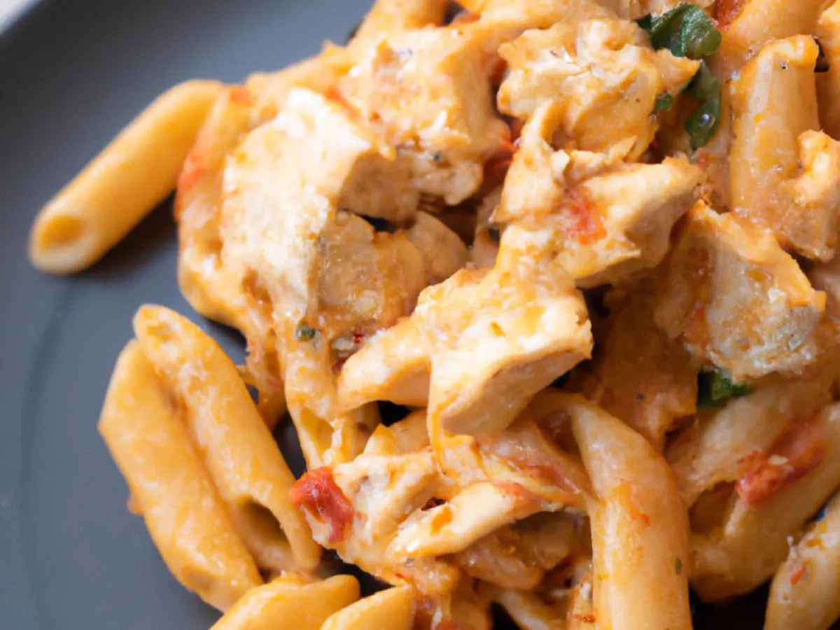Penne Vodka with Chicken Penne Vodka with Chicken