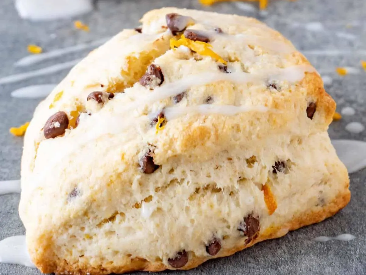 Chocolate Orange Scone Chocolate Orange Scone