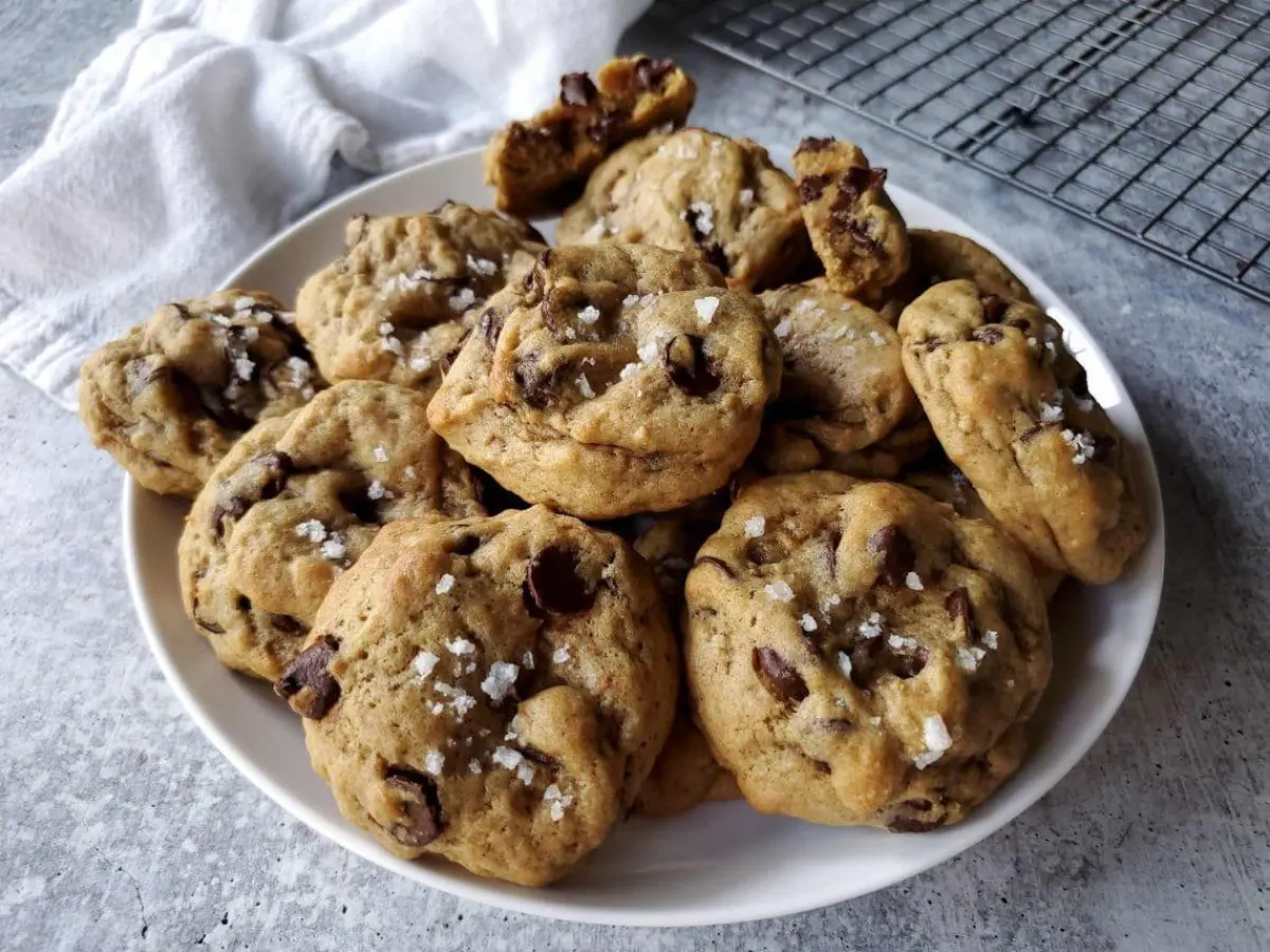 Chocolate Chip Cookie with Maldon Salt Chocolate Chip Cookie with Maldon Salt