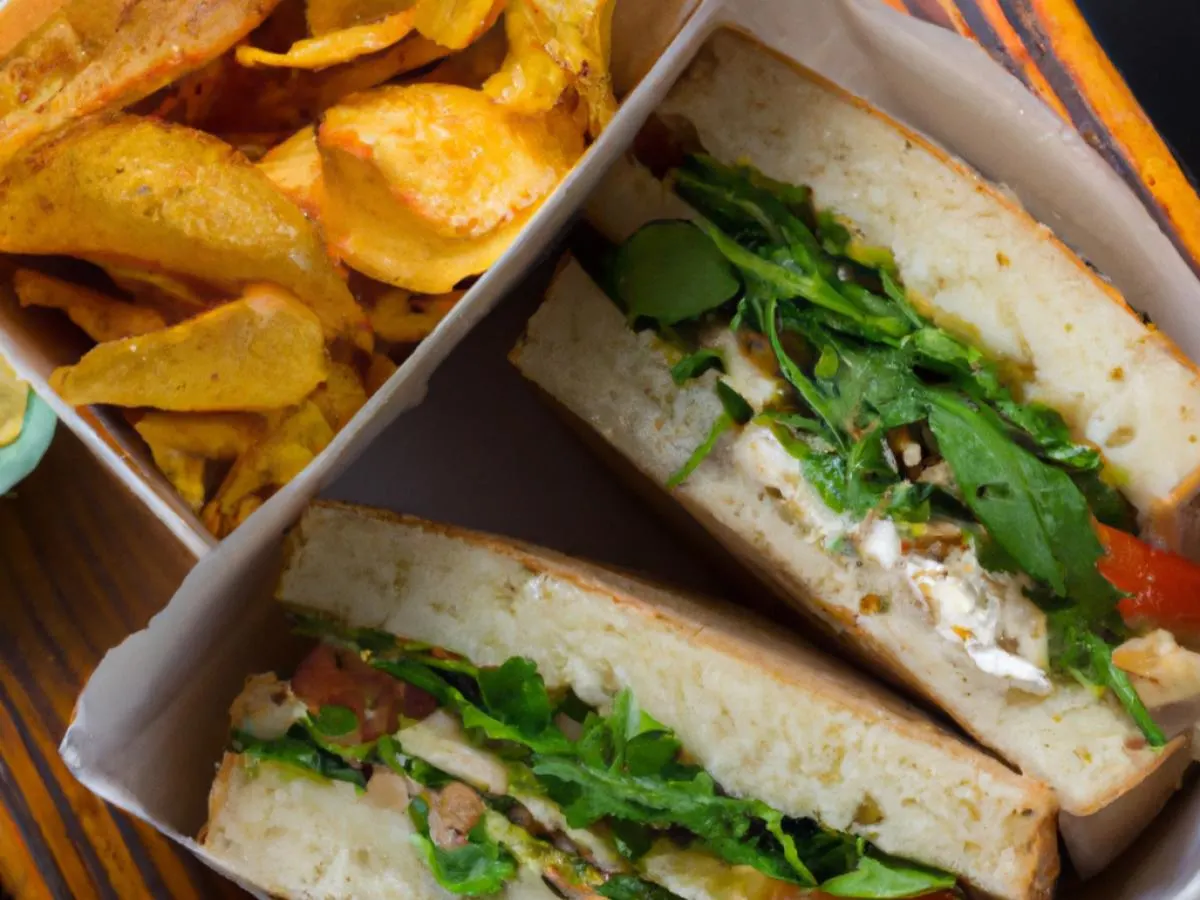 Chicken Pesto Sandwich Boxed Lunch Chicken Pesto Sandwich Boxed Lunch