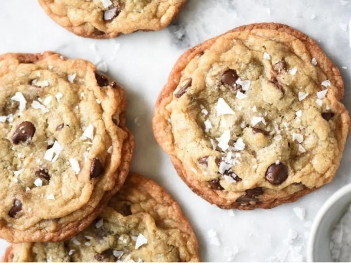 Chocolate Chip Cookie with Maldon Salt Chocolate Chip Cookie with Maldon Salt
