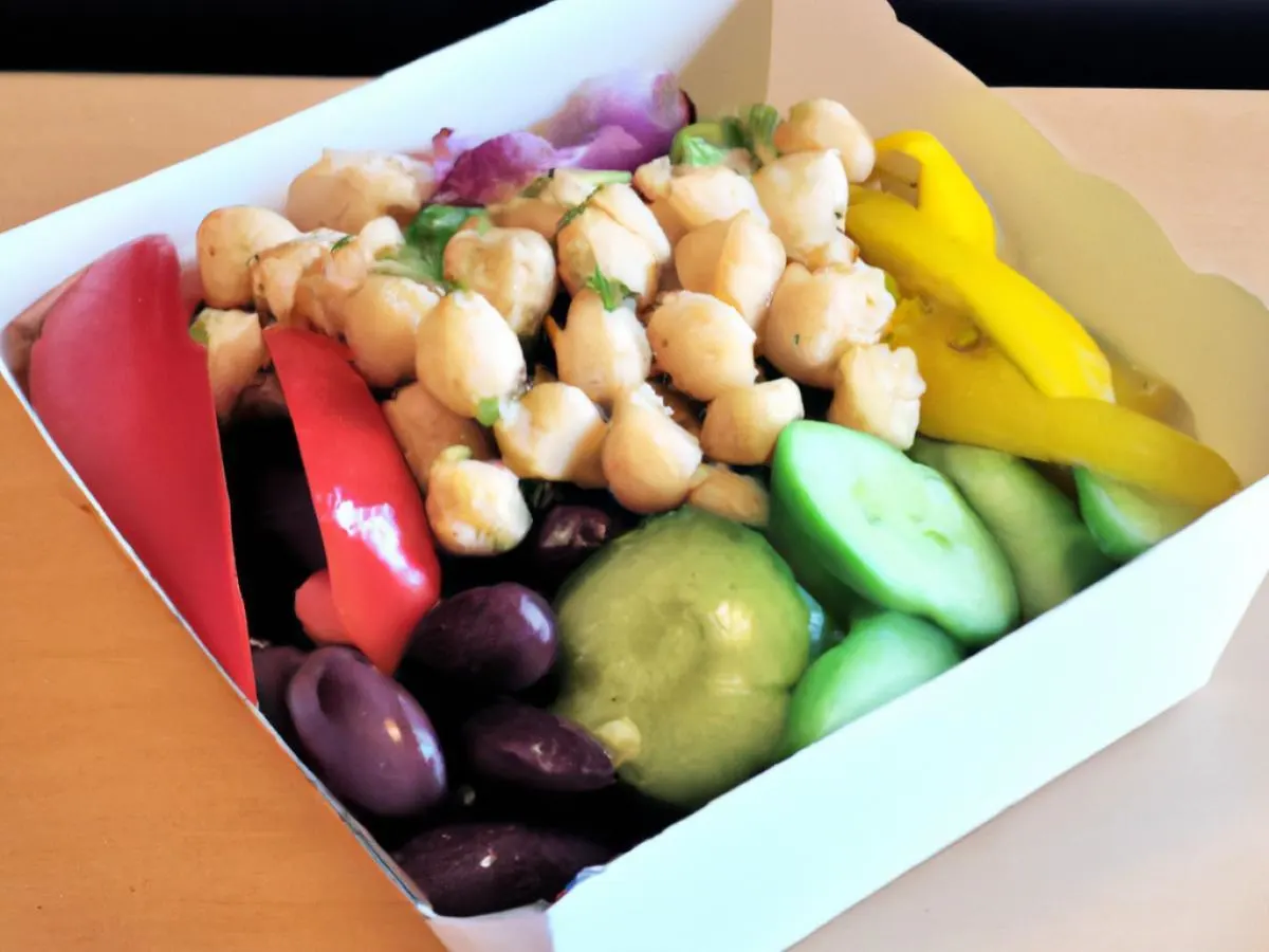 Greek Salad Box (Allergen Free/Vegan) Greek Salad Box (Allergen Free/Vegan)