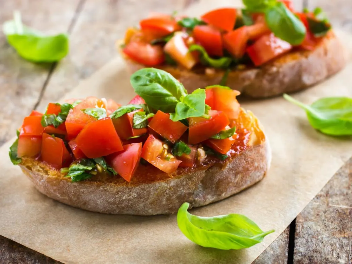 Bruschetta al Pomodoro Bruschetta al Pomodoro