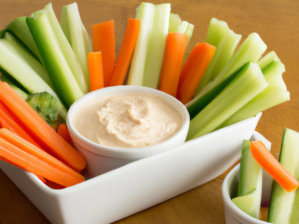 Fresh Veggie Medley with Hummus Fresh Veggie Medley with Hummus