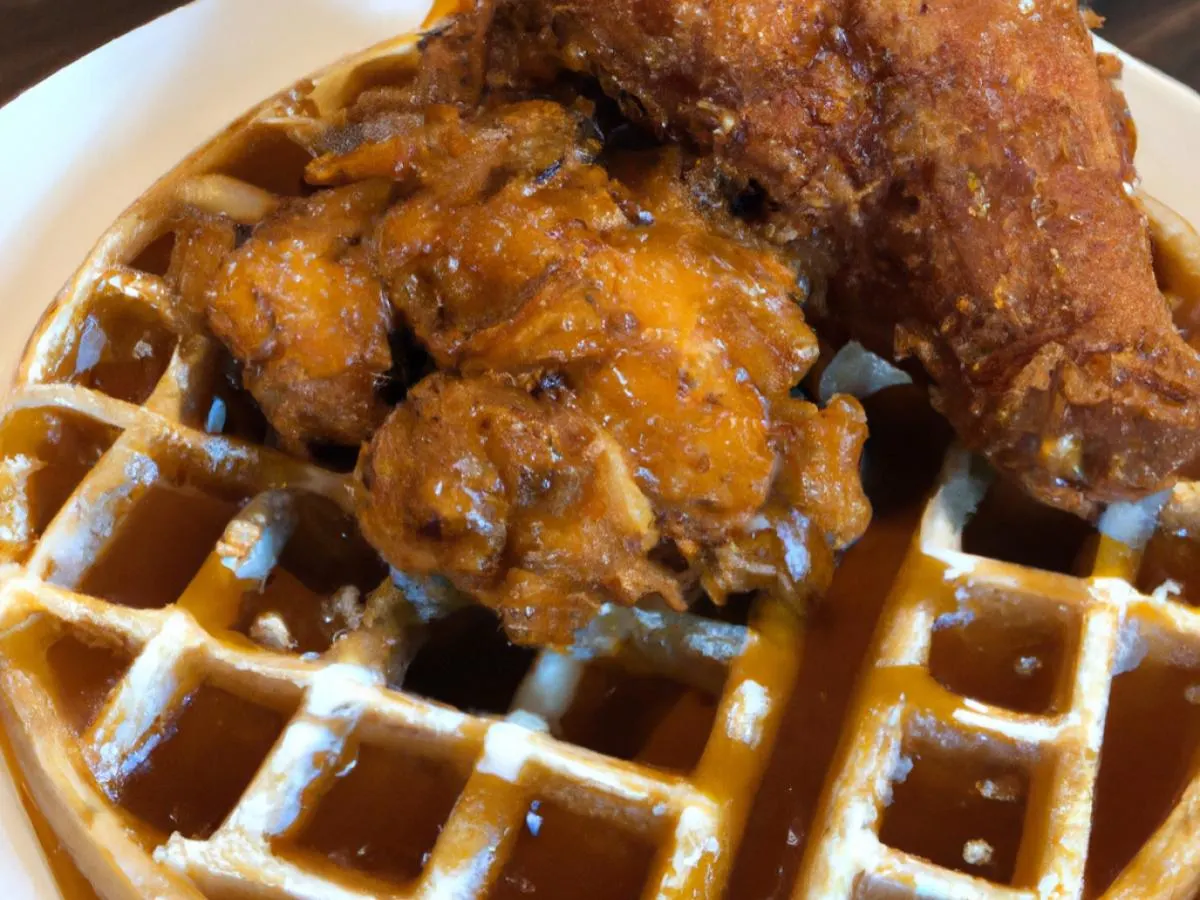 Chicken and Waffles with Maple Syrup Chicken and Waffles with Maple Syrup