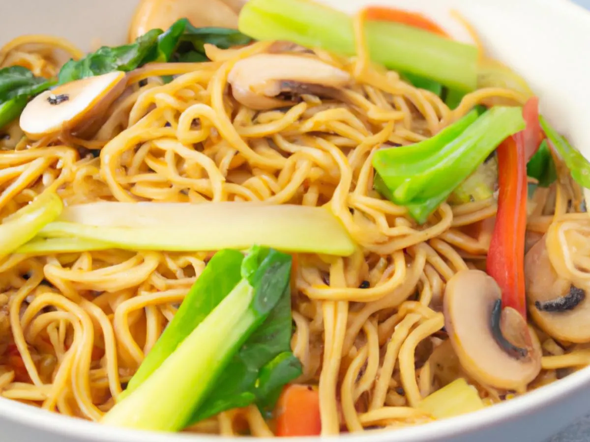 Shanghai Fried Noodles Shanghai Fried Noodles