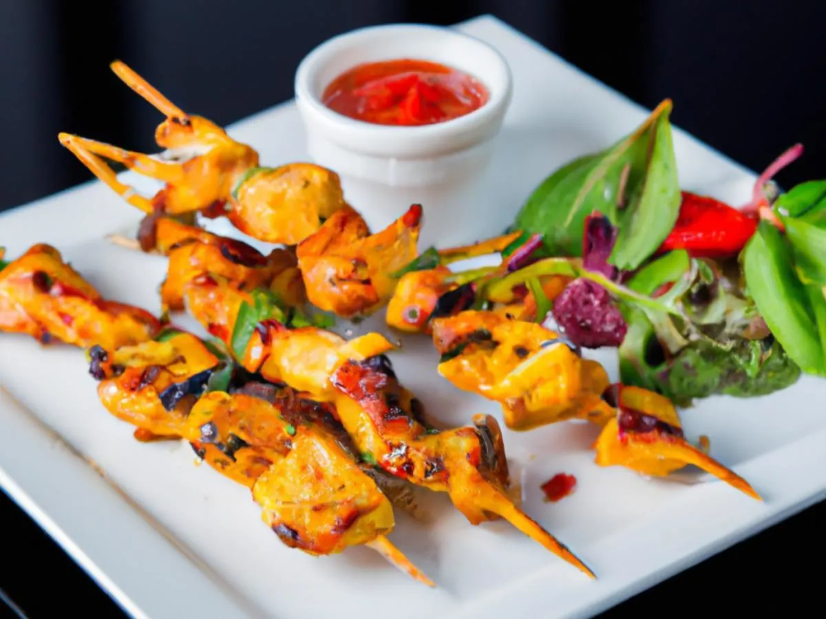 Grilled Chicken Skewers Grilled Chicken Skewers