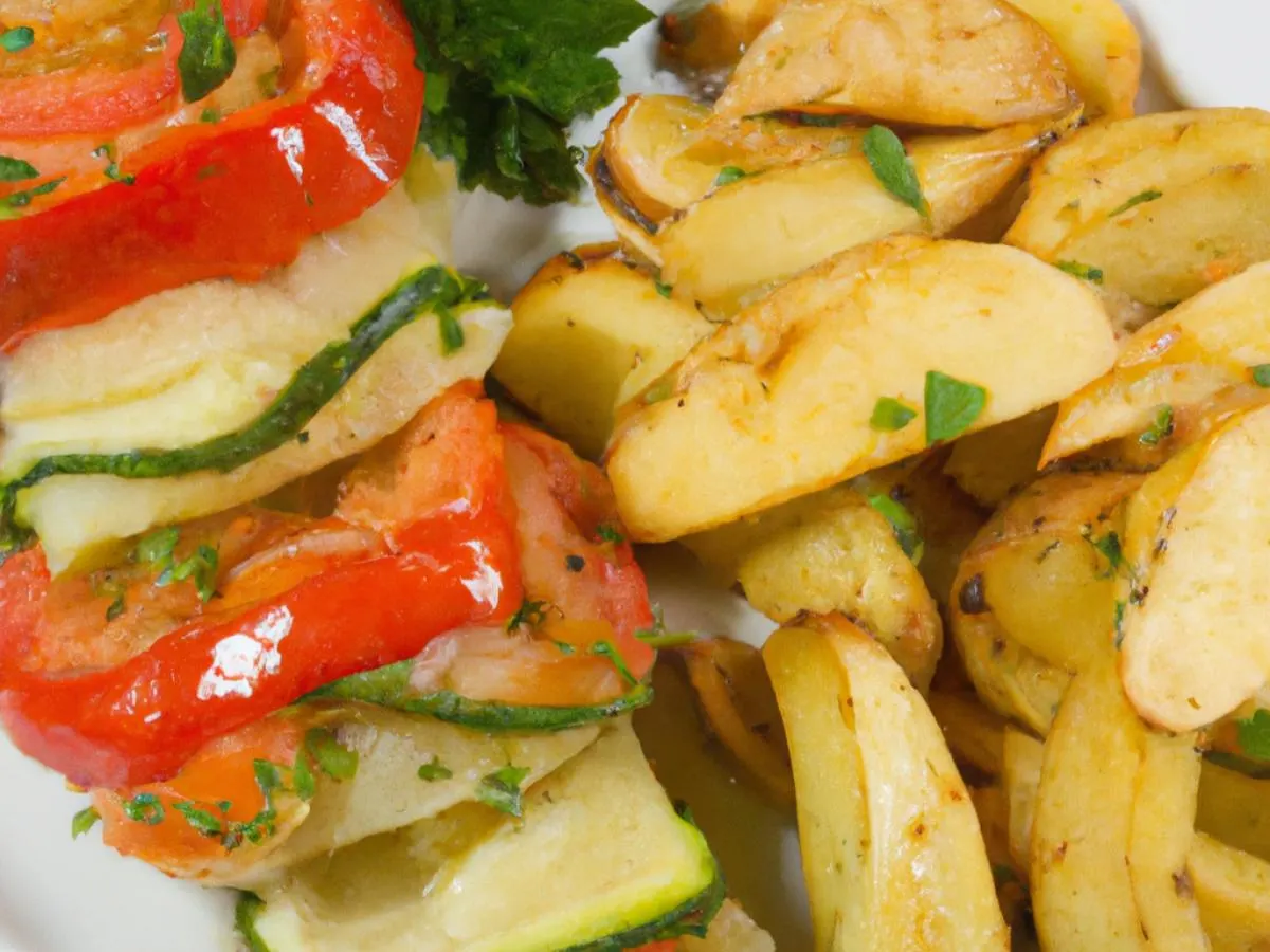 Vegan Napoleons with Fingerling Potatoes Vegan Napoleons with Fingerling Potatoes