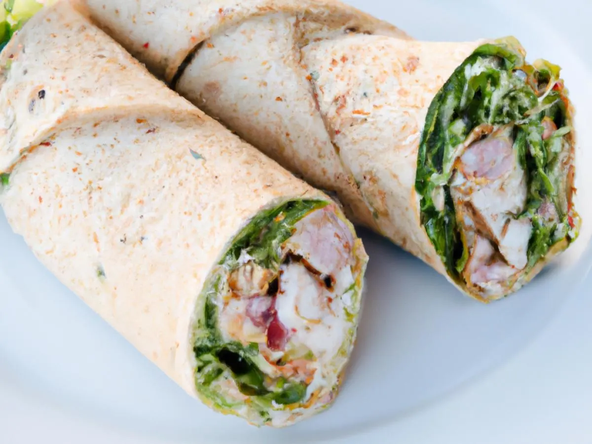 Gluten Free Chicken Caesar Wrap with Insalate Mista Gluten Free Chicken Caesar Wrap with Insalate Mista