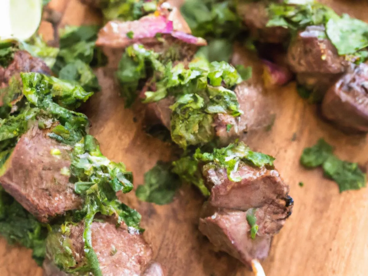 Marinated Steak Skewers Marinated Steak Skewers