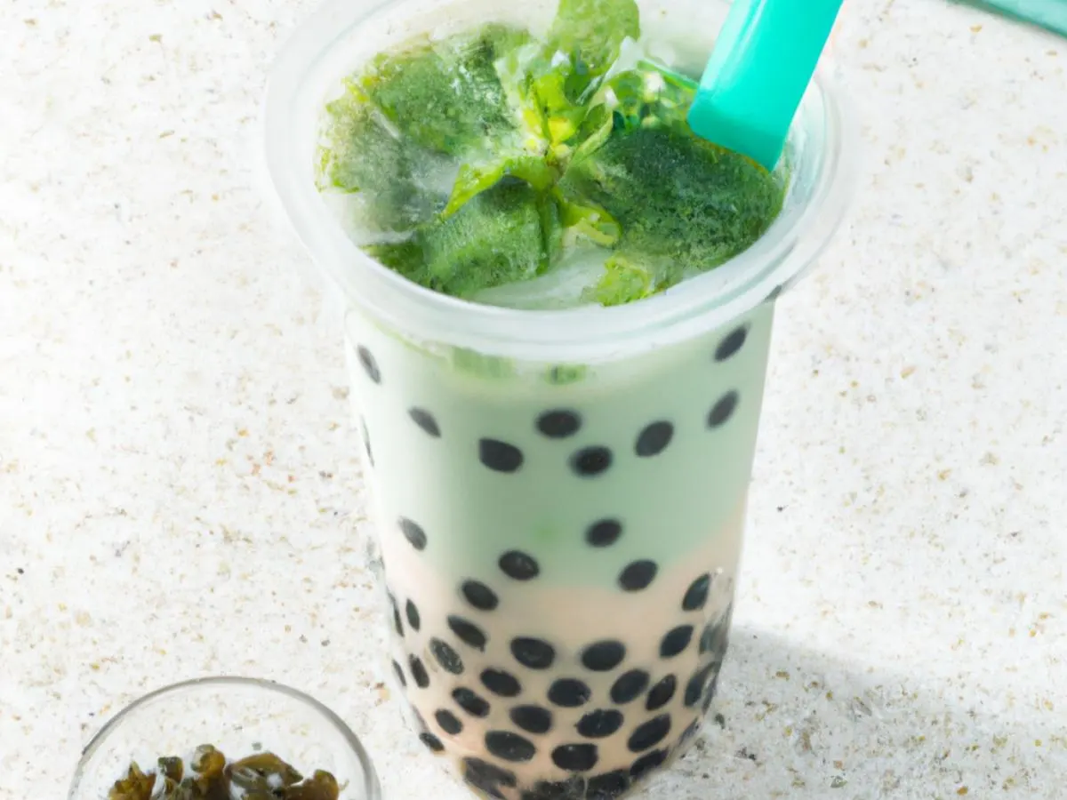 Peppermint Milk Tea [25% Sweet]